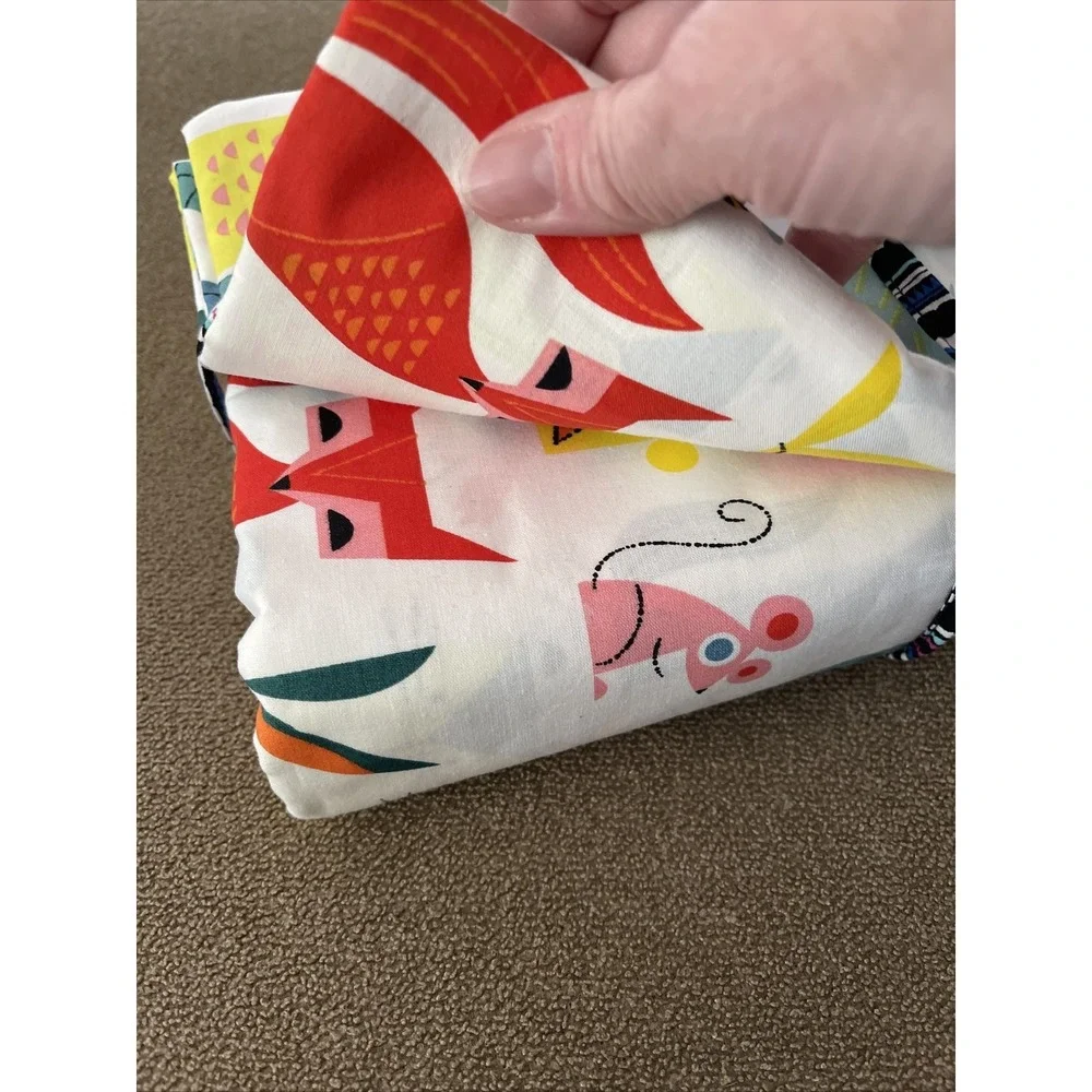 Ikea Twin Size Duvet And 2 Pillow Shams Birds, Pets, Animal Design (TD)